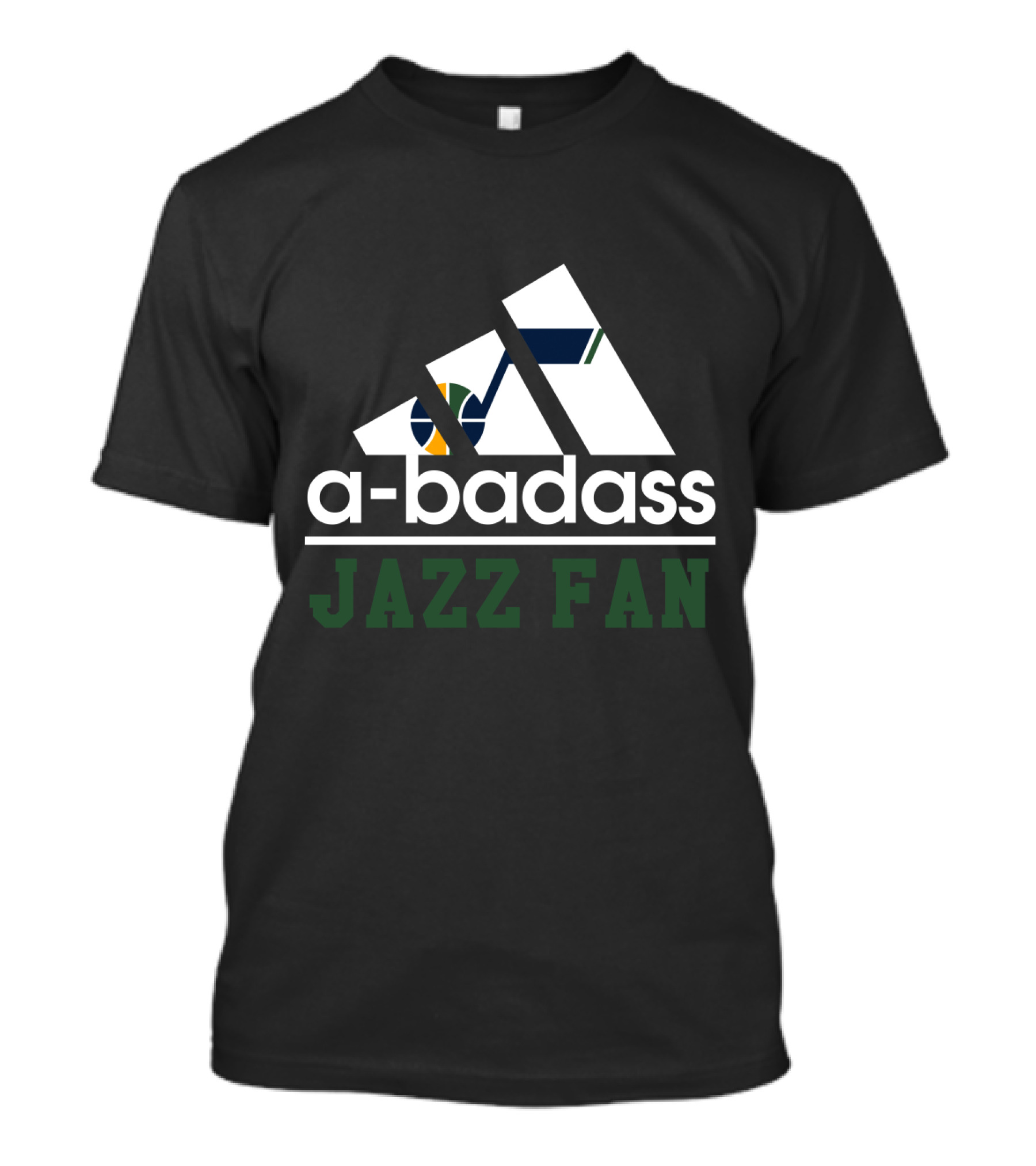 A-Badass Jazz Fan Utah Jazz T-Shirt