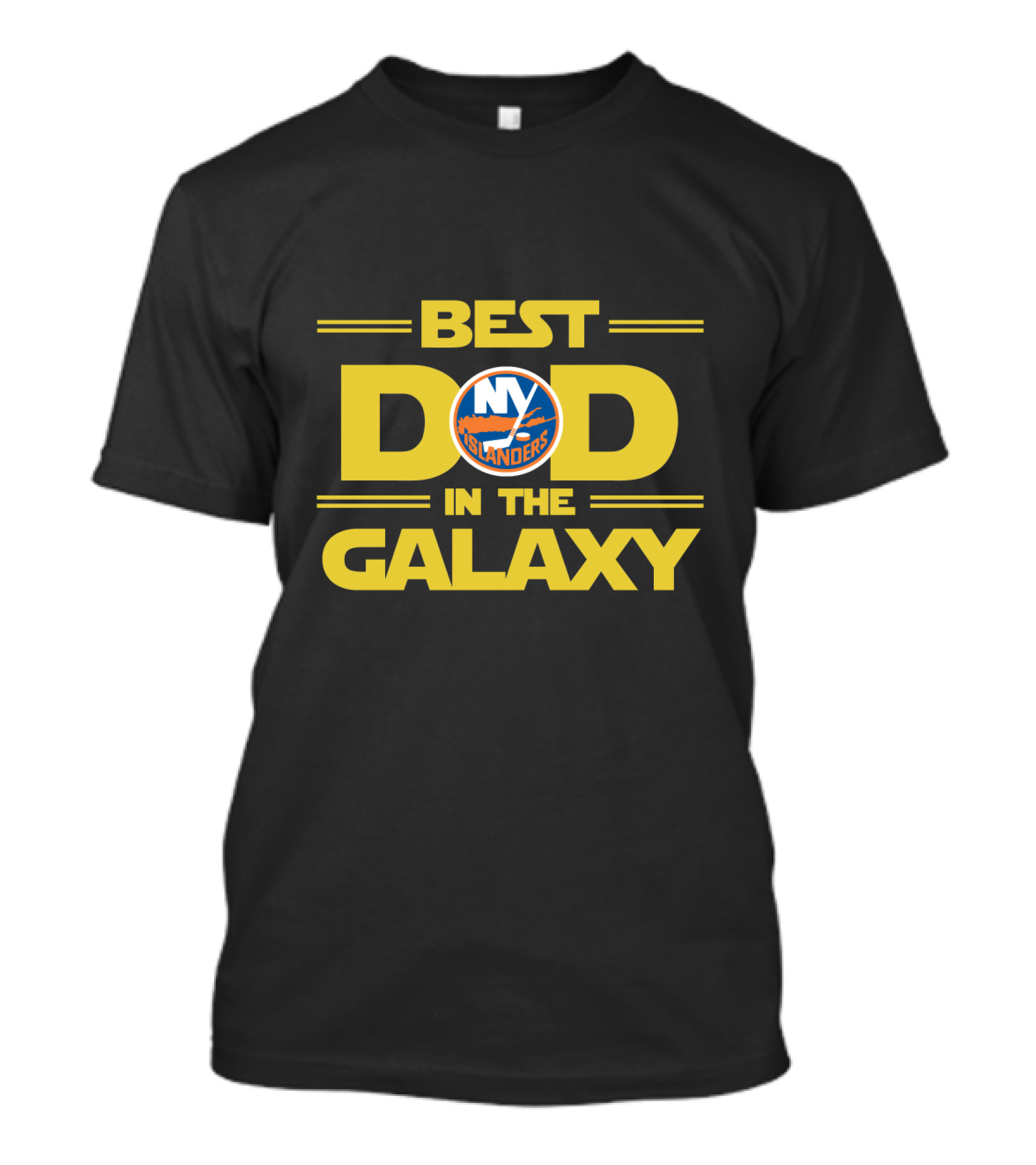 Best Dad In The Galaxy New York Islanders T-Shirt