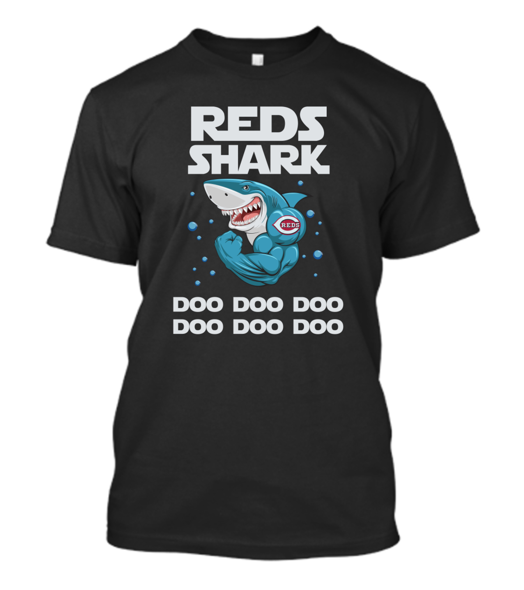 Reds Shark Doo Doo Doo Reds Shark Doo Doo Doo T-Shirt