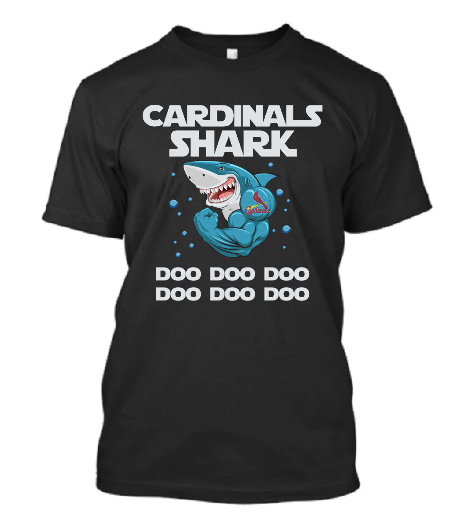 Cardinals Shark Doo Doo Doo St. Louis MLB T-Shirt