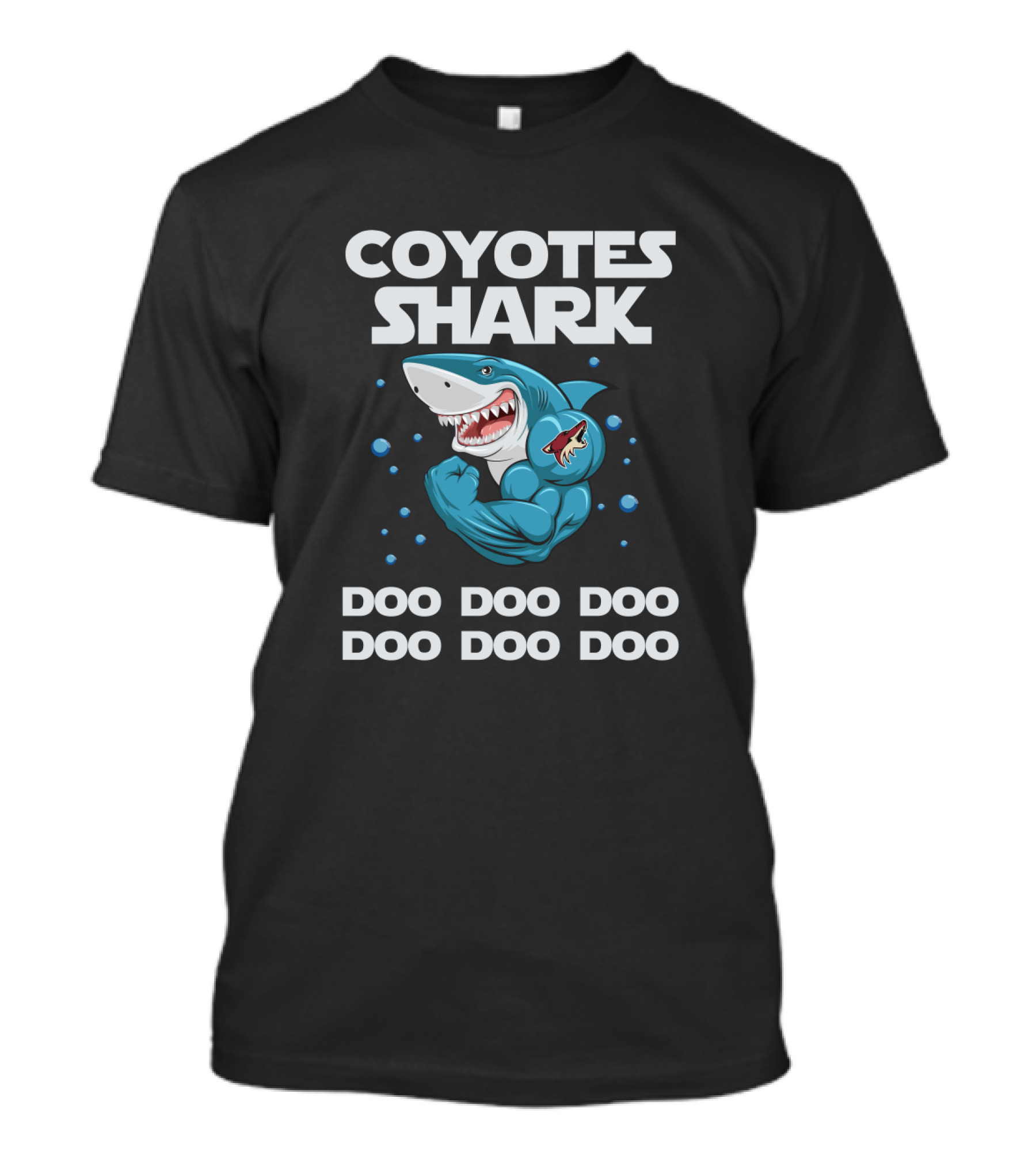 Coyotes Shark Doo Doo Doo Doo Doo Doo Nhl T-Shirt