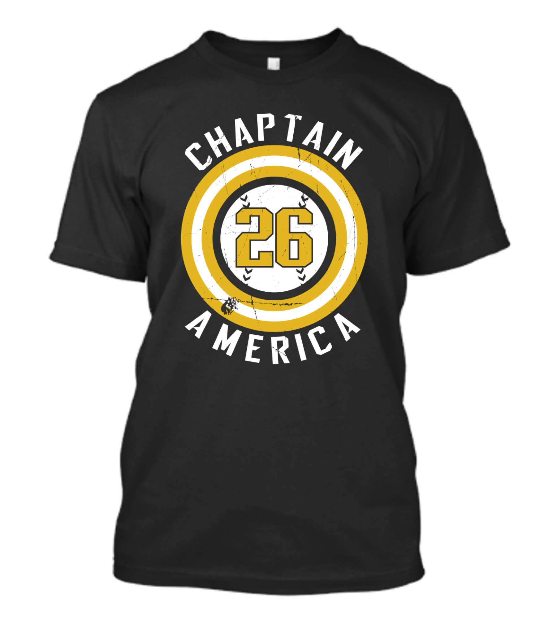 Chaplain America 26 Oakland Athletics Fans Baseball-Themed T-Shirt