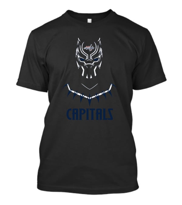 Washington Capitals Black Panther Mashup Capitals Fan T-Shirt