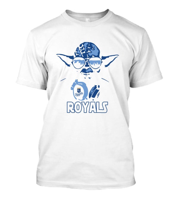 Yoda Royals KC Star Wars Kansas City Royals Fans T-Shirt