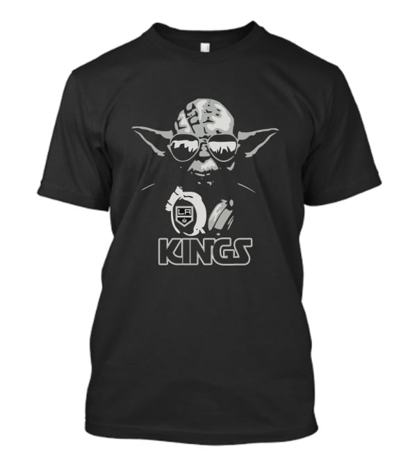 Yoda Star Wars LA Kings Hockey Fans T-Shirt
