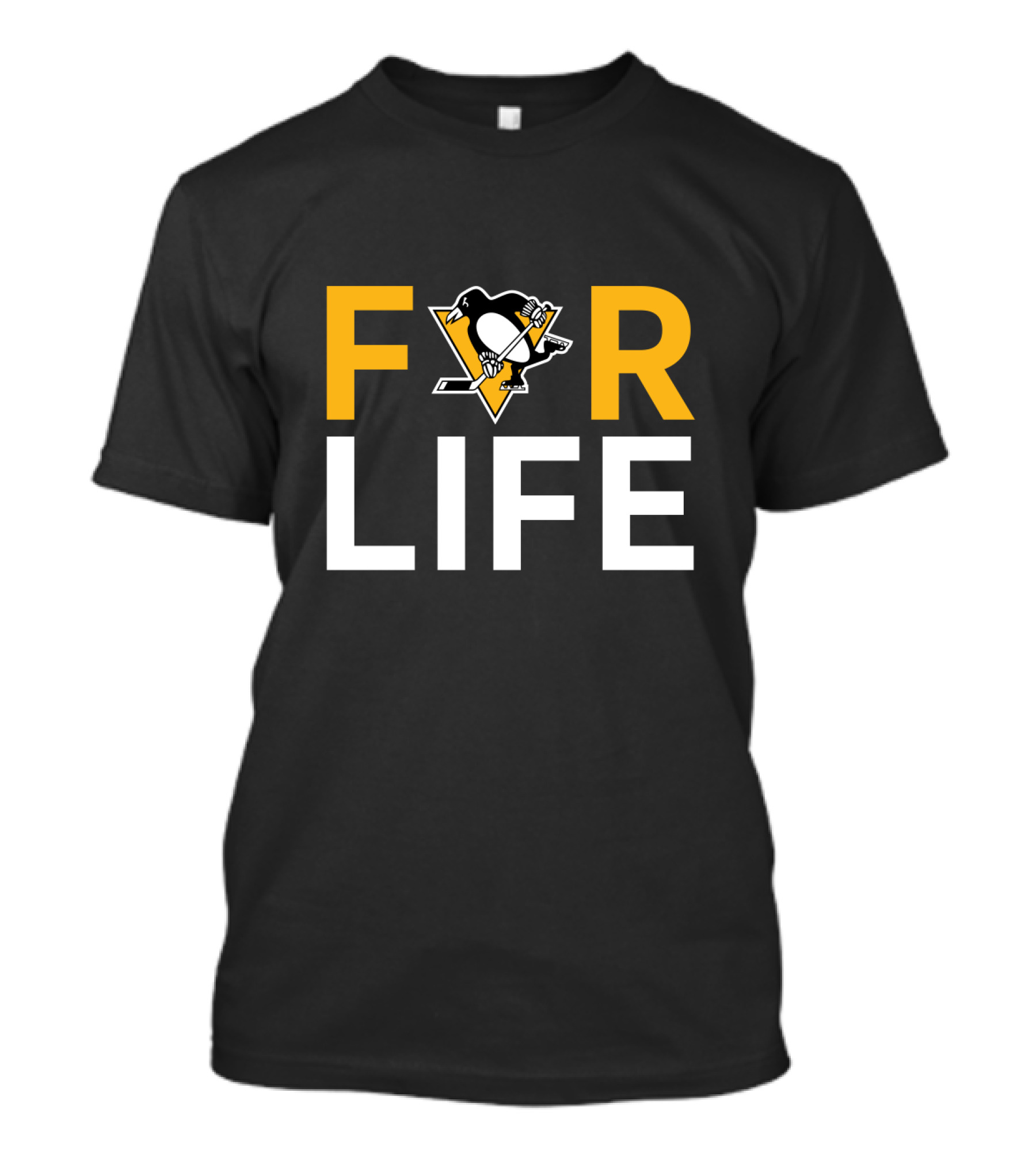 For Life Pittsburgh Penguins Fans T-Shirt