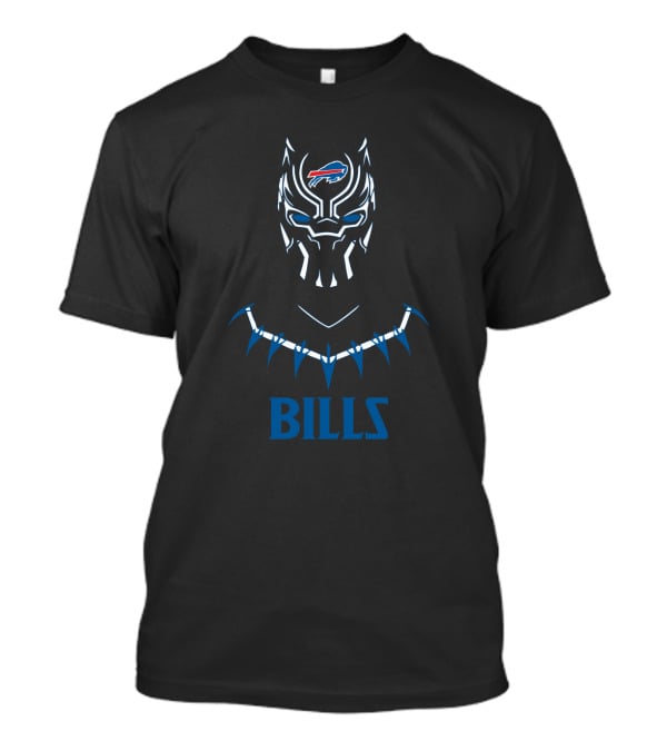 Black Panther Buffalo Bills Fans T-Shirt