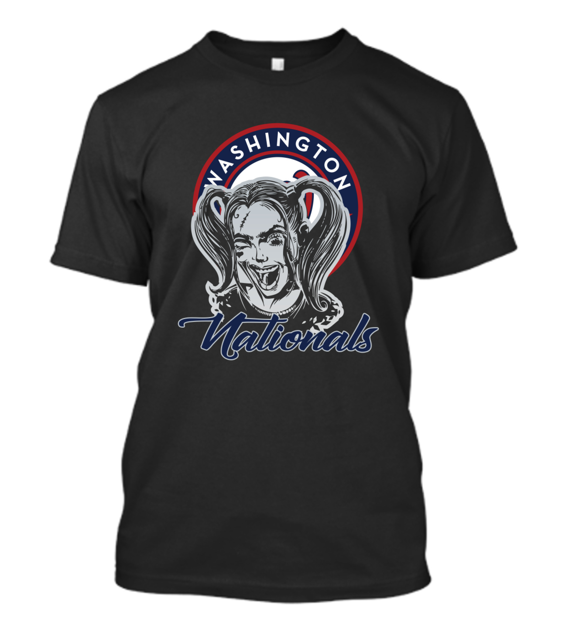 Washington Nationals Harley Quinn Fan T-Shirt