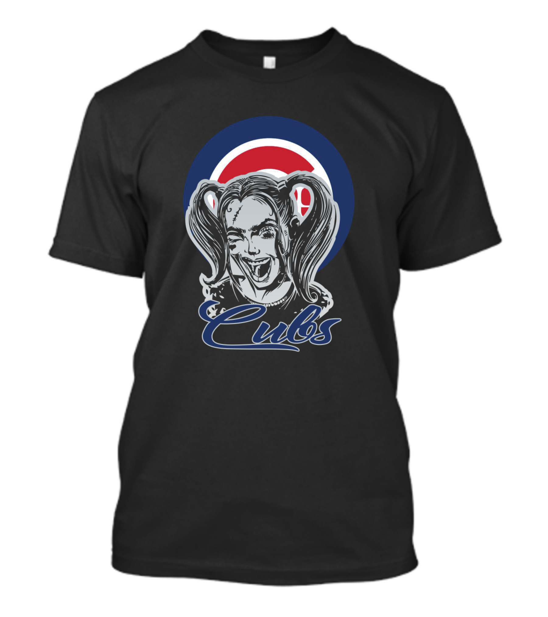 Harley Quinn Cubs Fans Chicago Baseball Team T-Shirt
