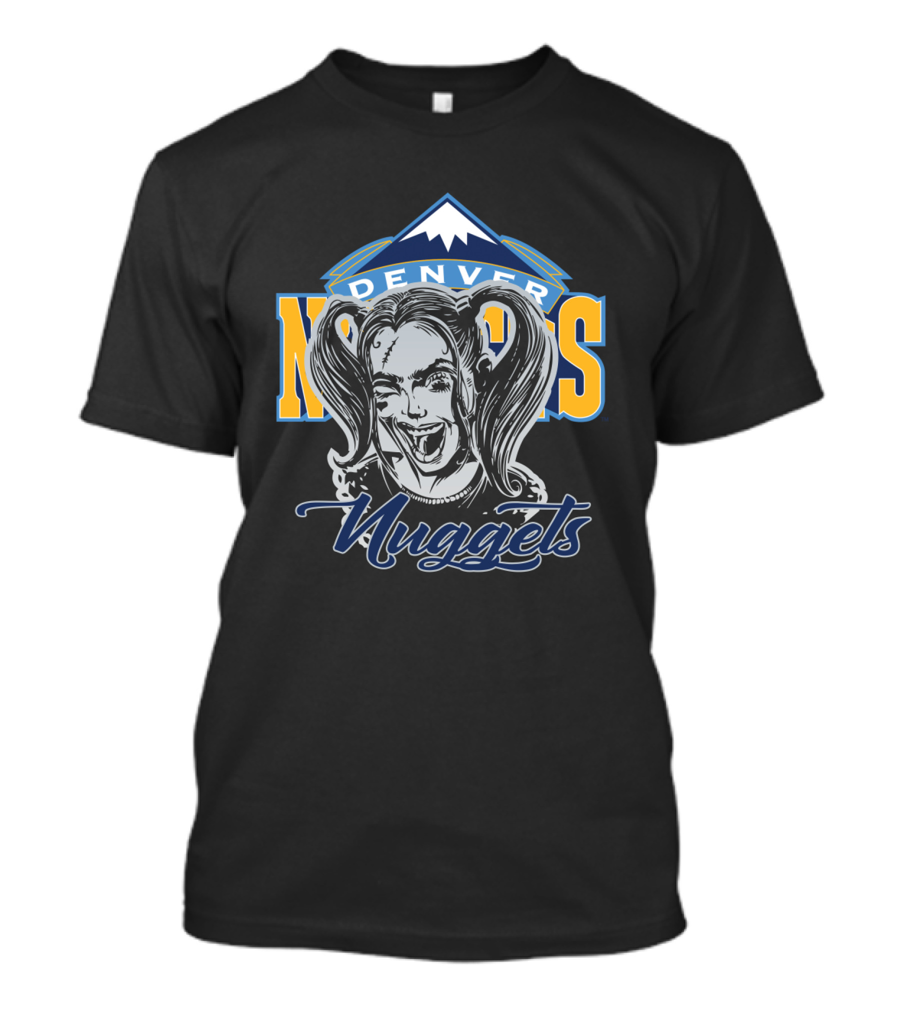 Harley Quinn Denver Nuggets Fans Nuggets T-Shirt