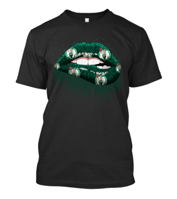 Boston Celtics Lips Fan Gear T-Shirt