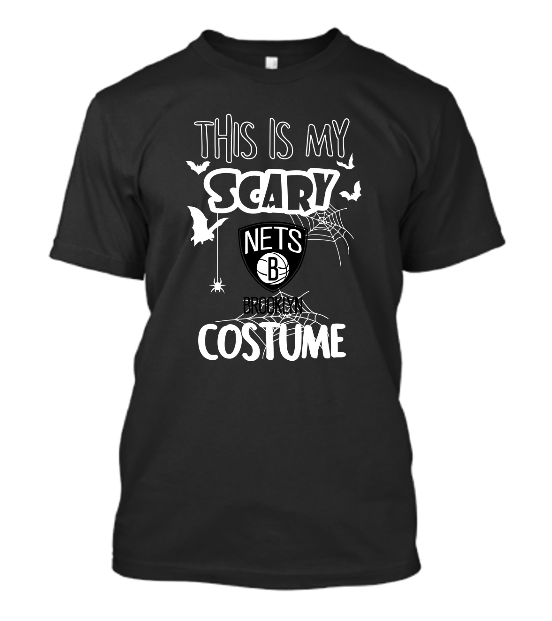 This Is My Scary Brooklyn Nets Halloween Costume T-Shirt