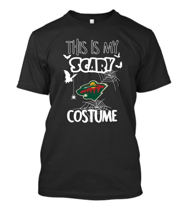 This Is My Scary Costume Minnesota Wild Halloween T-Shirt