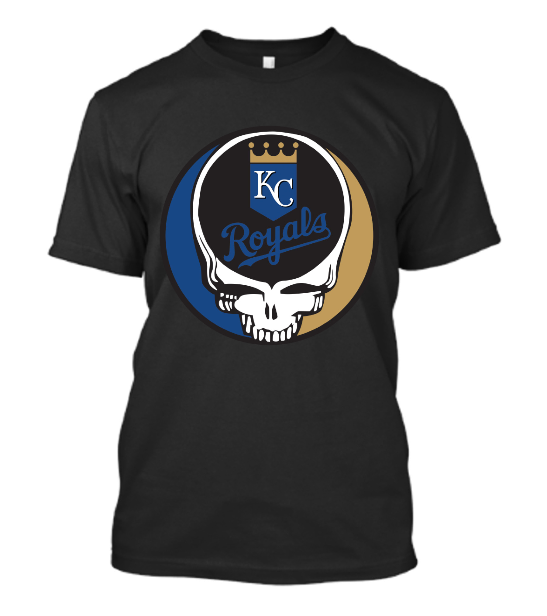 Kansas City Royals Grateful Dead Steal Your Face T-Shirt