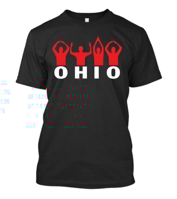 Ohio State Buckeyes O-H-I-O Home Pride Spirit T-Shirt