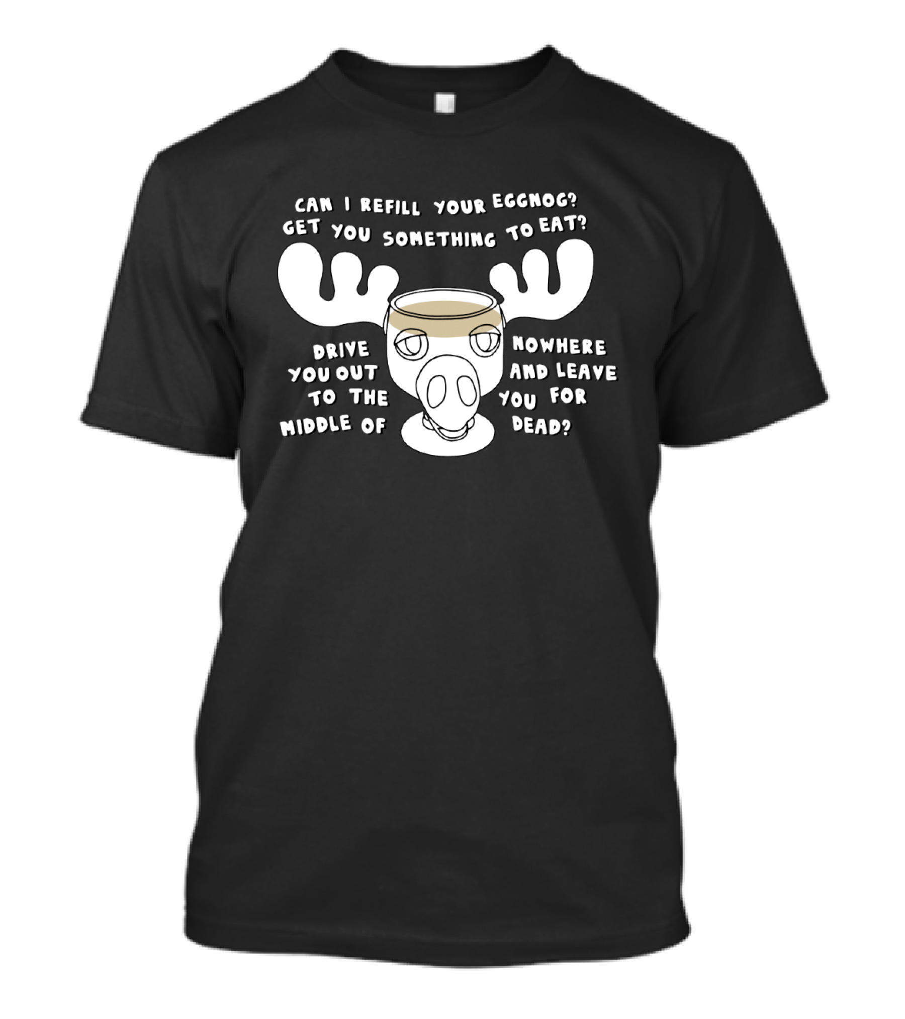 National Lampoon's Christmas Vacation Moose Eggnog T-Shirt