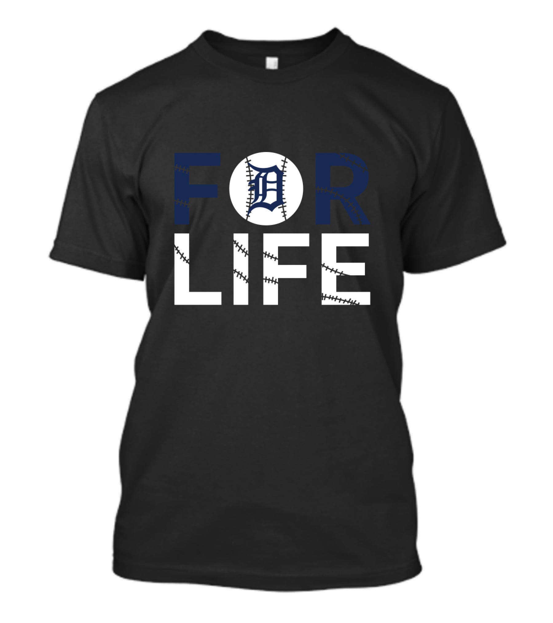 Detroit Tigers Baseball Fanatic For Life T-Shirt