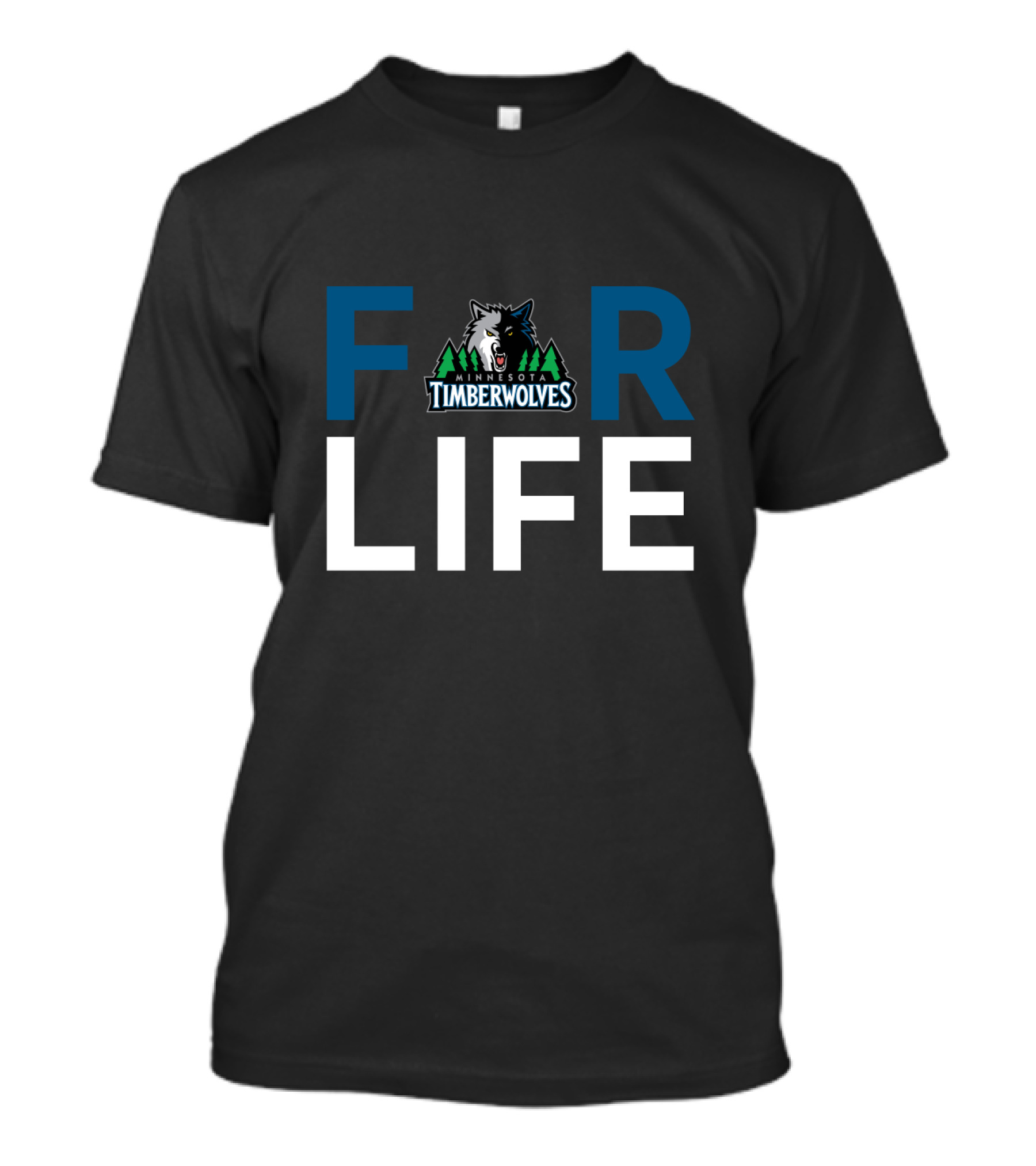 Minnesota Timberwolves For Life Fans Passion T-Shirt