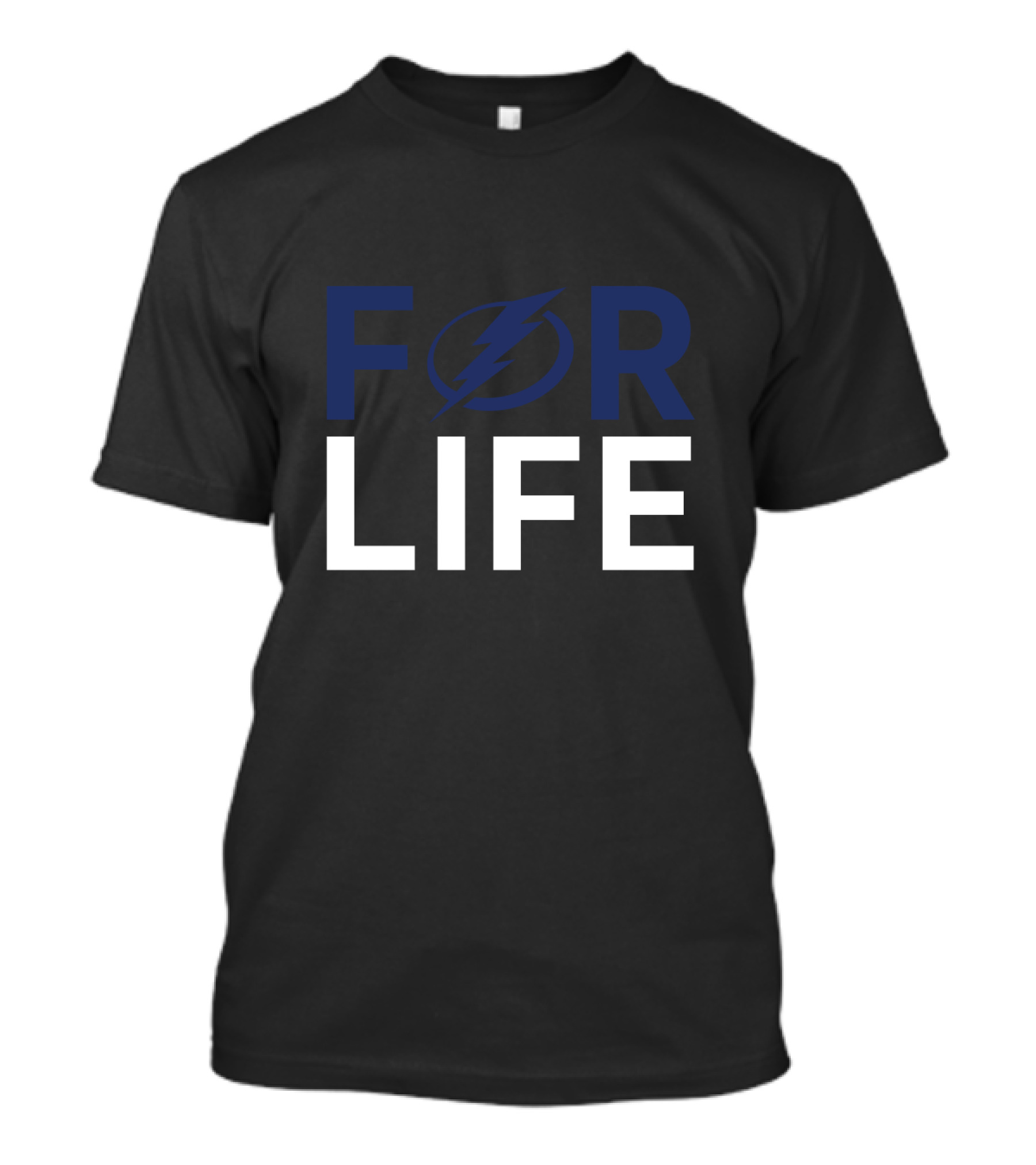 For Life Tampa Bay Lightning Enthusiasts T-Shirt
