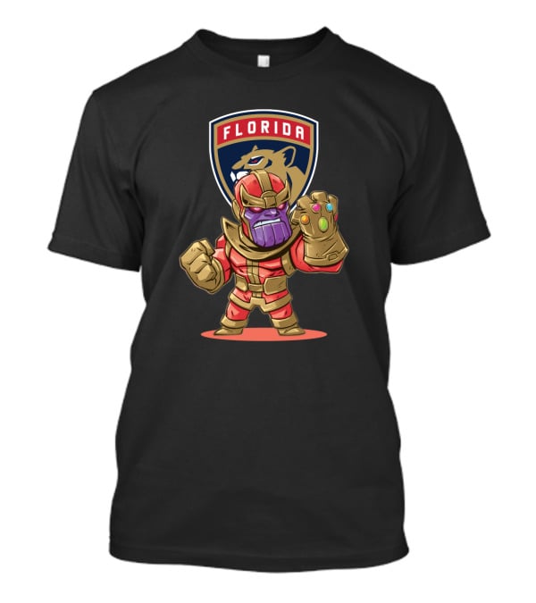 Florida Panthers Marvel Mashup Thanos T-Shirt