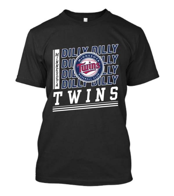 Minnesota Twins Baseball Club Dilly Dilly Repeat T-Shirt