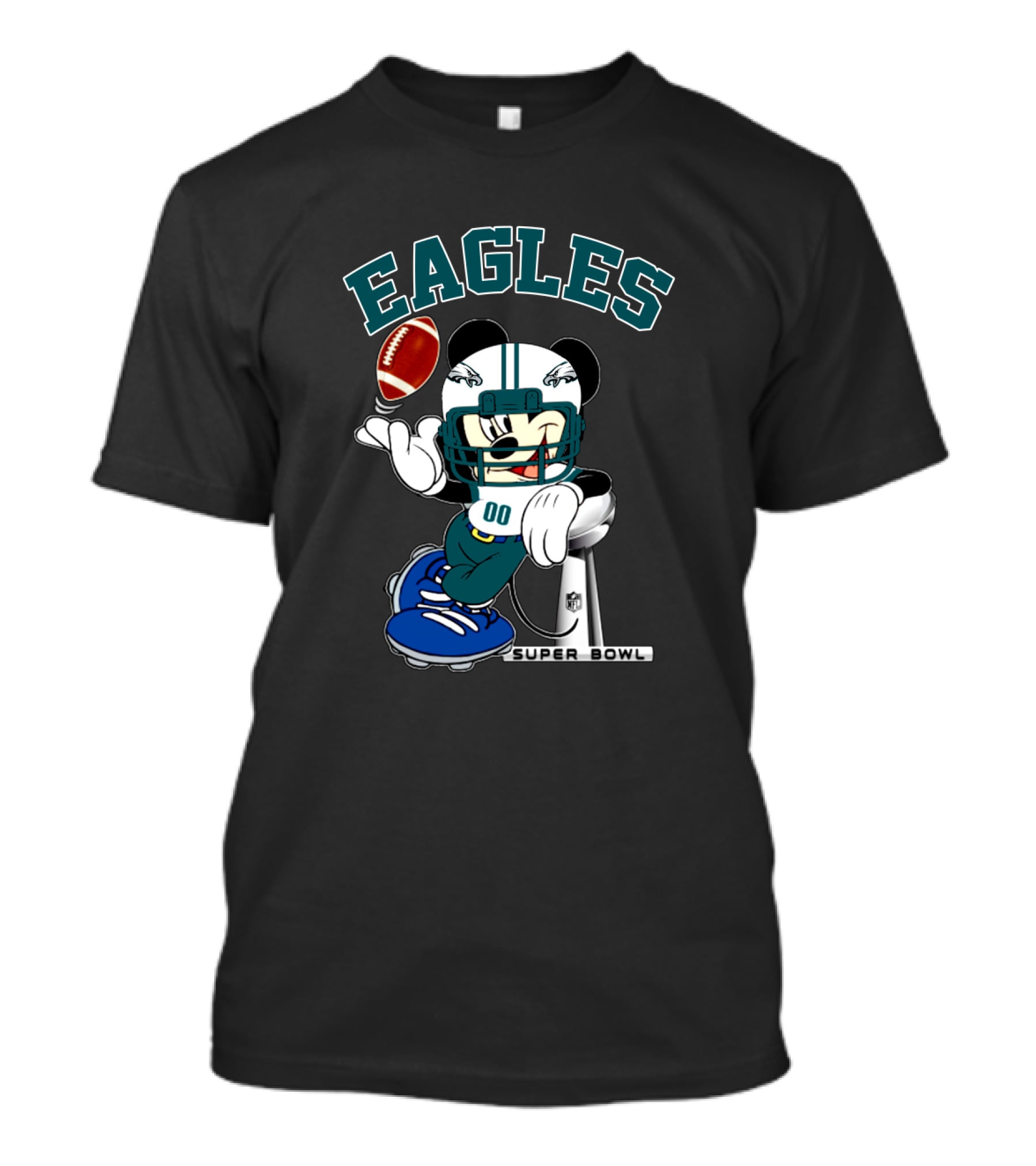 Eagles Mickey Nfl Super Bowl Football Philadelphia T-Shirt