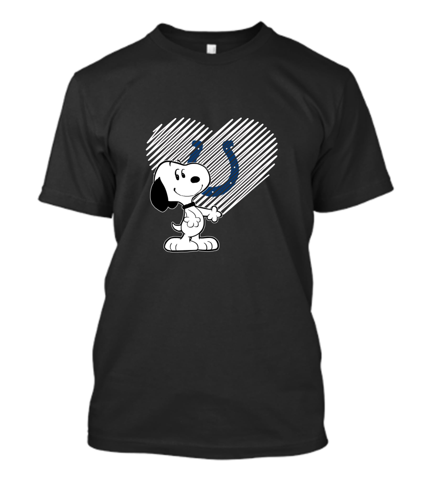 Snoopy Heart Indianapolis Colts Fans T-Shirt