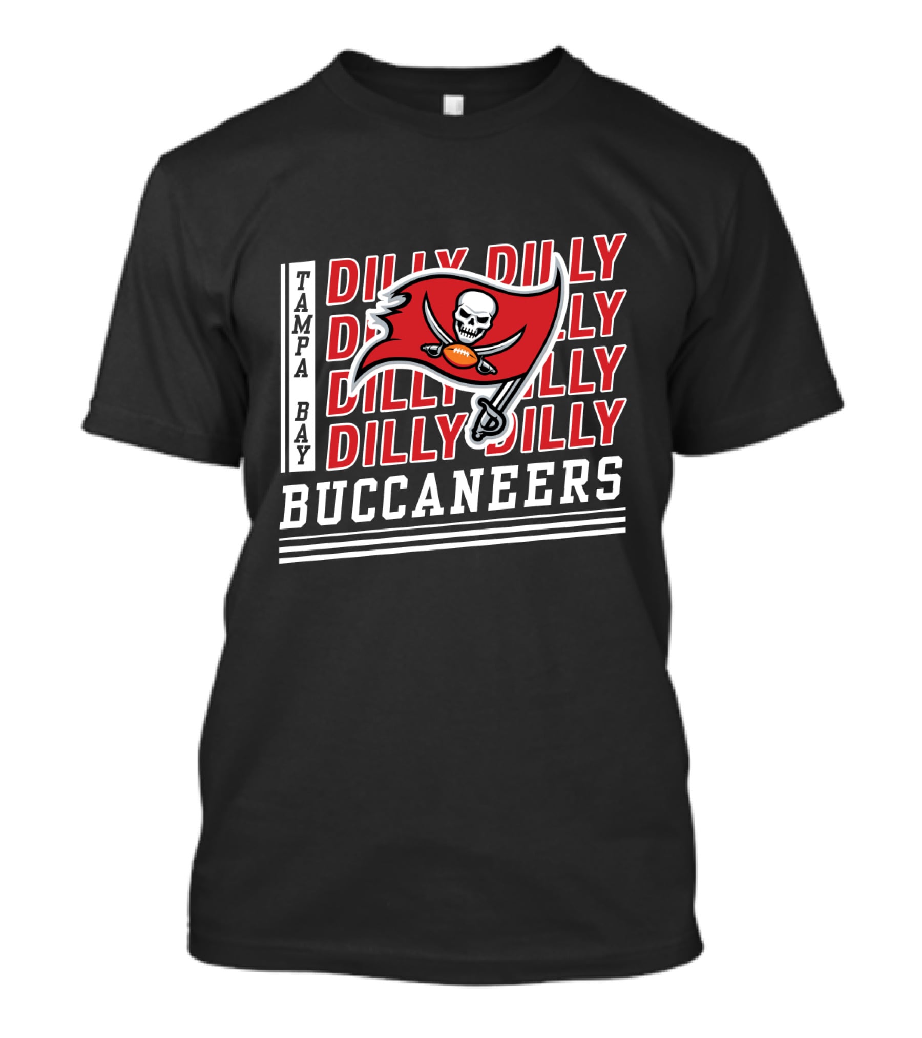 Tampa Bay Buccaneers Dilly Dilly Bud Light Football Celebration Banner T-Shirt