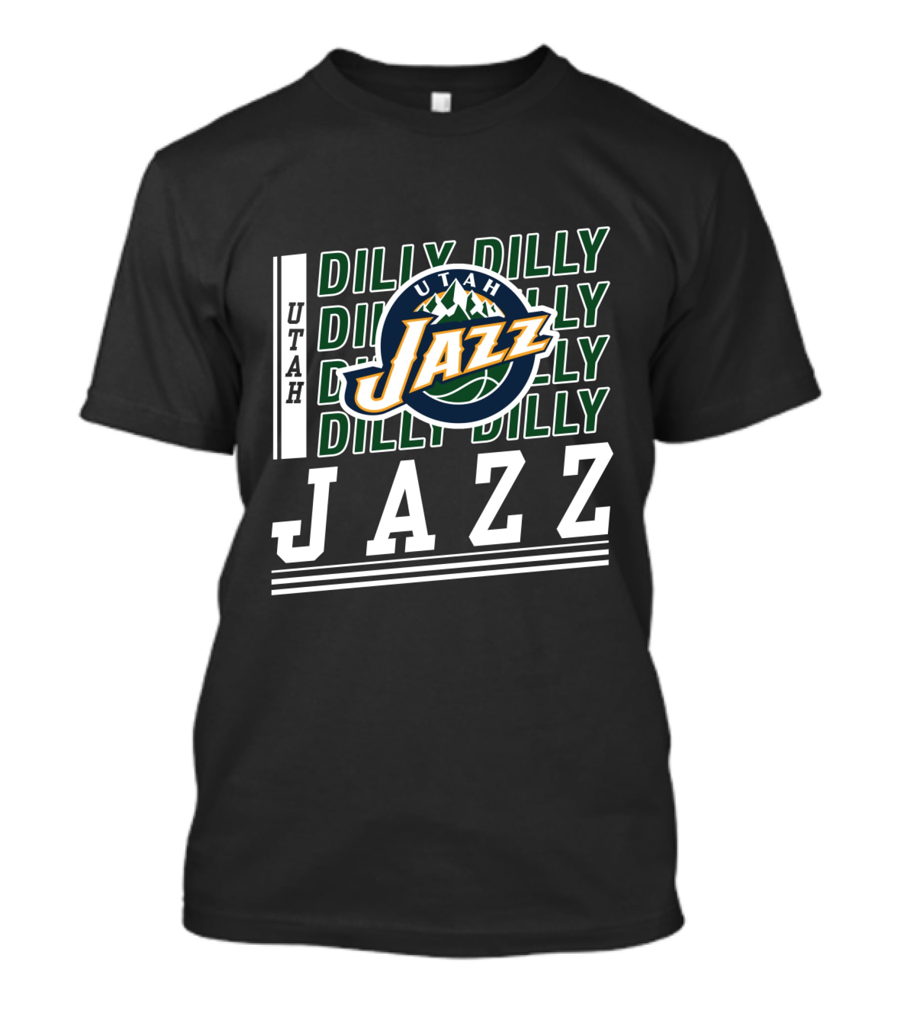 Utah Jazz Dilly Dilly Bud Light Basketball Fan T-Shirt