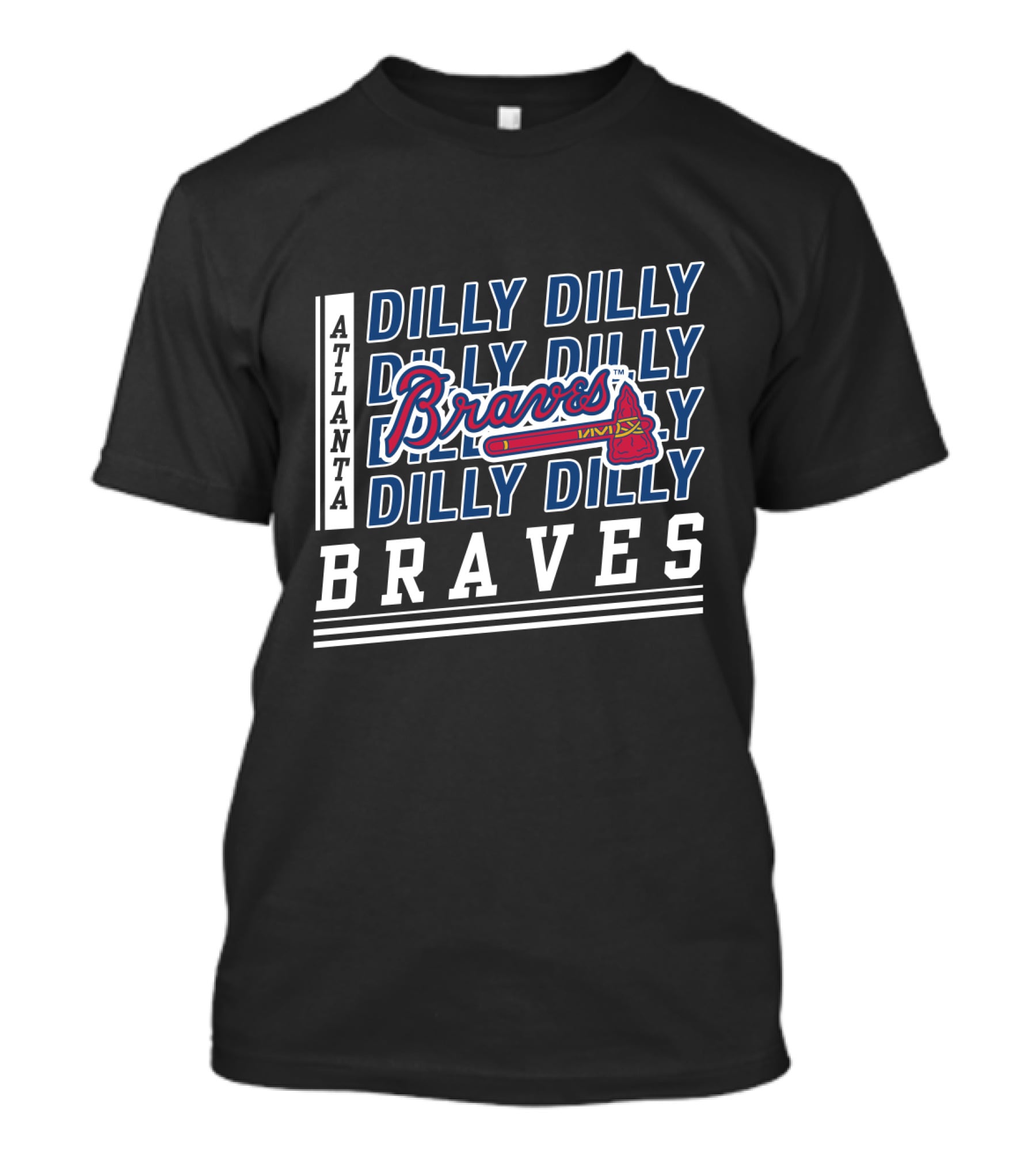 Atlanta Braves Dilly Dilly Braves Logo T-Shirt