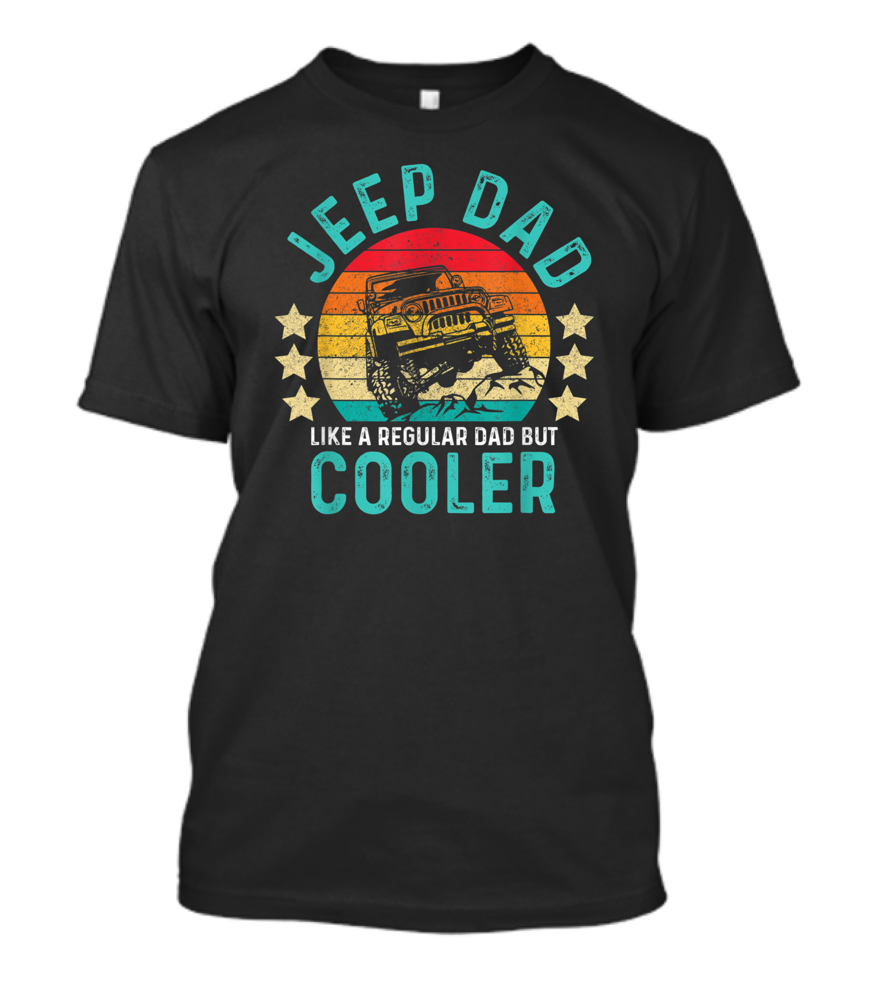 JEEP DAD Like A Regular Dad But Cooler T-Shirt
