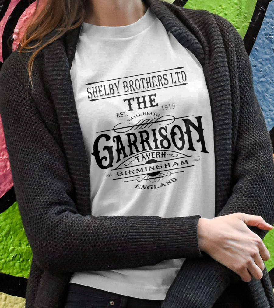 SHELBY BROTHERS LTD THE GARRISON TAVERN SMALL HEATH BIRMINGHAM ENGLAND EST. 1919 T-Shirt