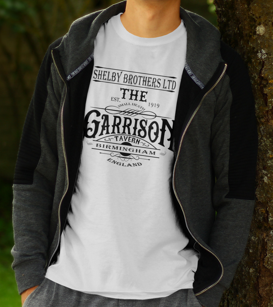 SHELBY BROTHERS LTD THE GARRISON TAVERN SMALL HEATH BIRMINGHAM ENGLAND EST. 1919 T-Shirt