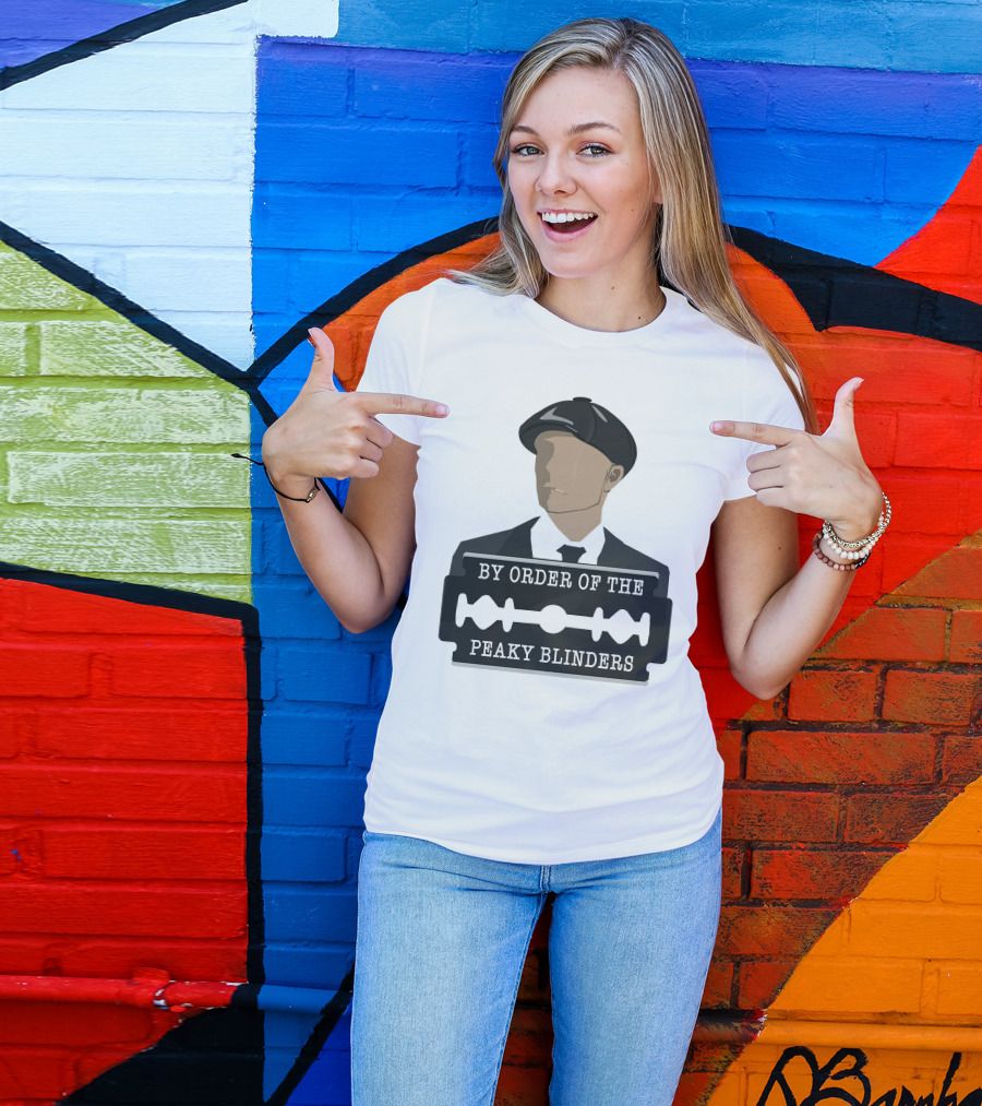 By Order Of The Peaky Blinders Razor Blade Hat T-Shirt