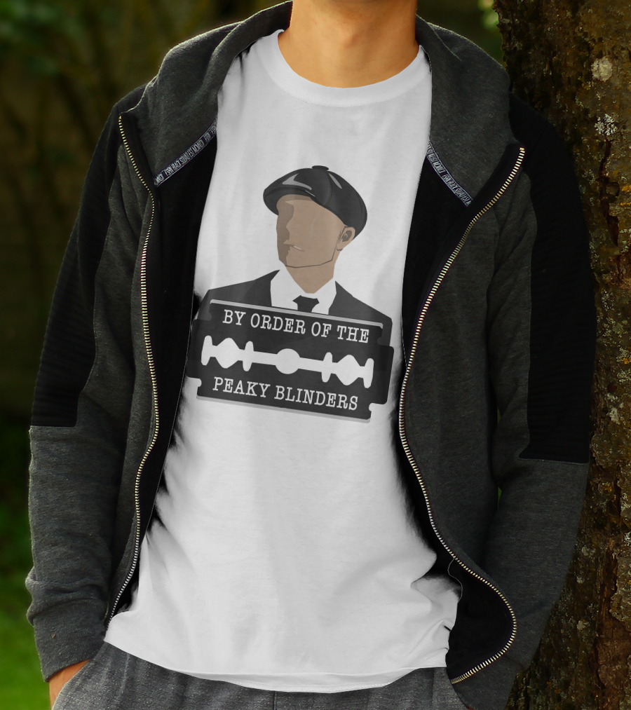 By Order Of The Peaky Blinders Razor Blade Hat T-Shirt