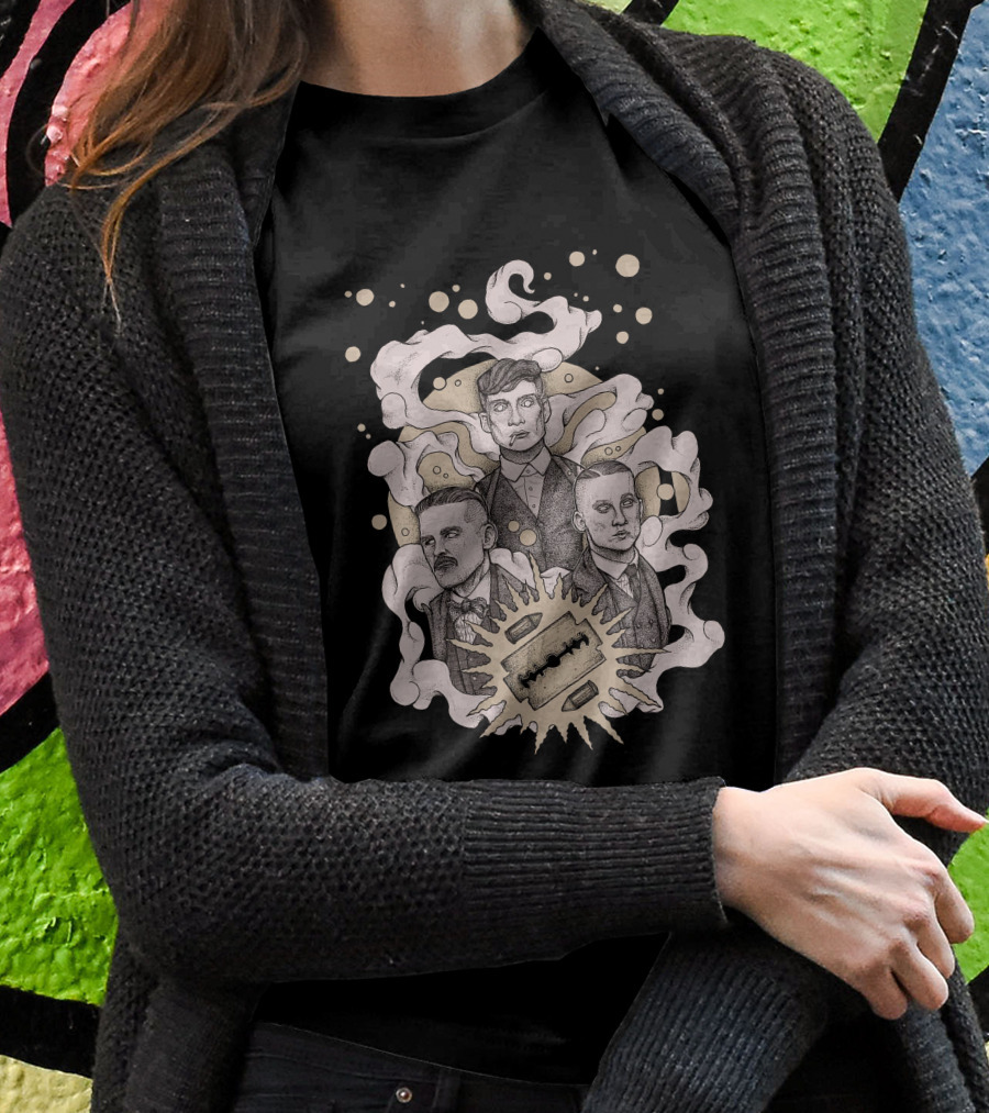 Razor Blade Bullets Smoke Trio T-Shirt