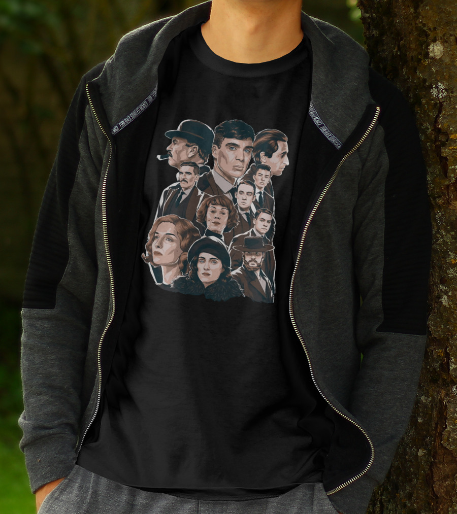 Peaky Blinders Characters Ensemble T-Shirt