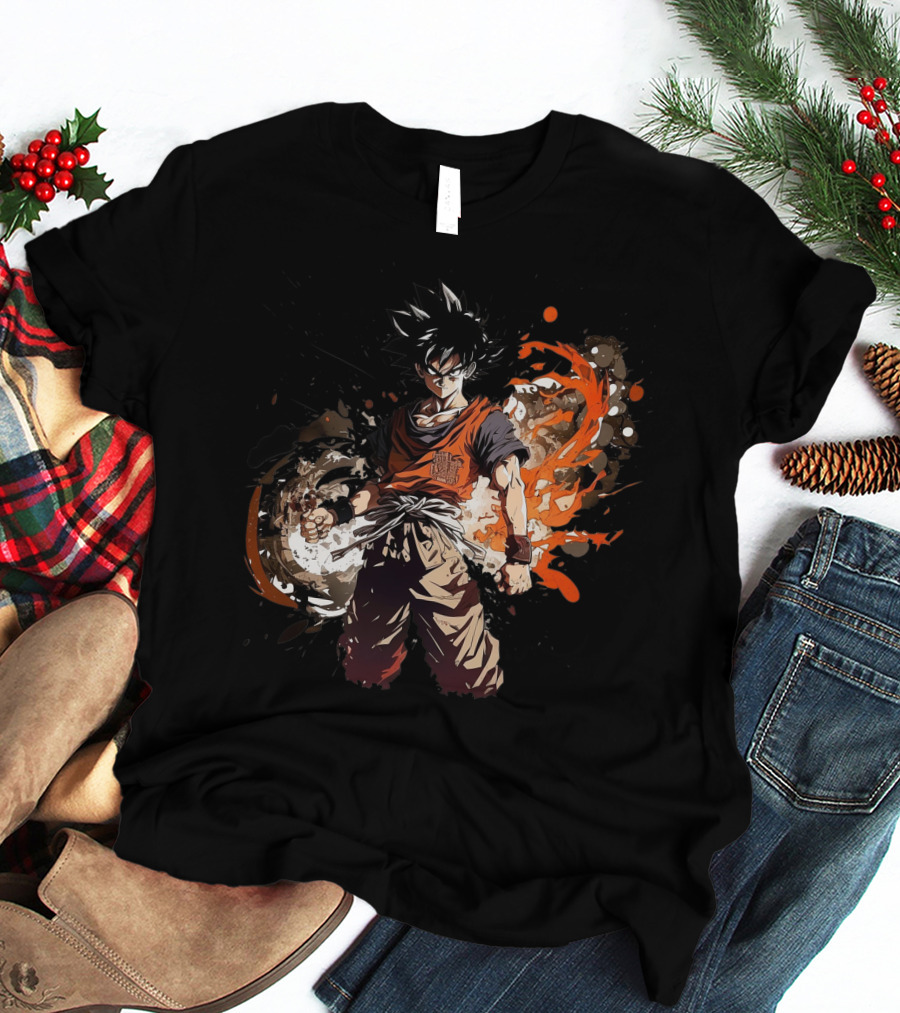 Songoku Dragon Ball Power Stance T-Shirt