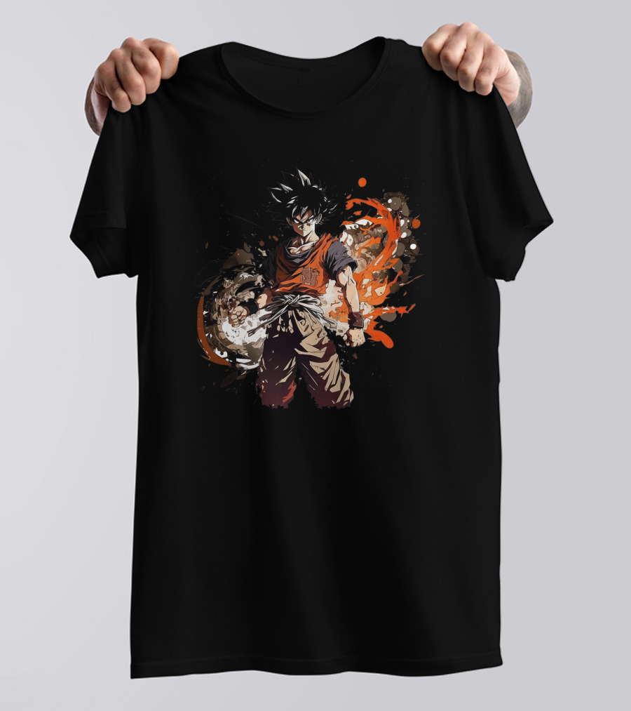 Songoku Dragon Ball Power Stance T-Shirt