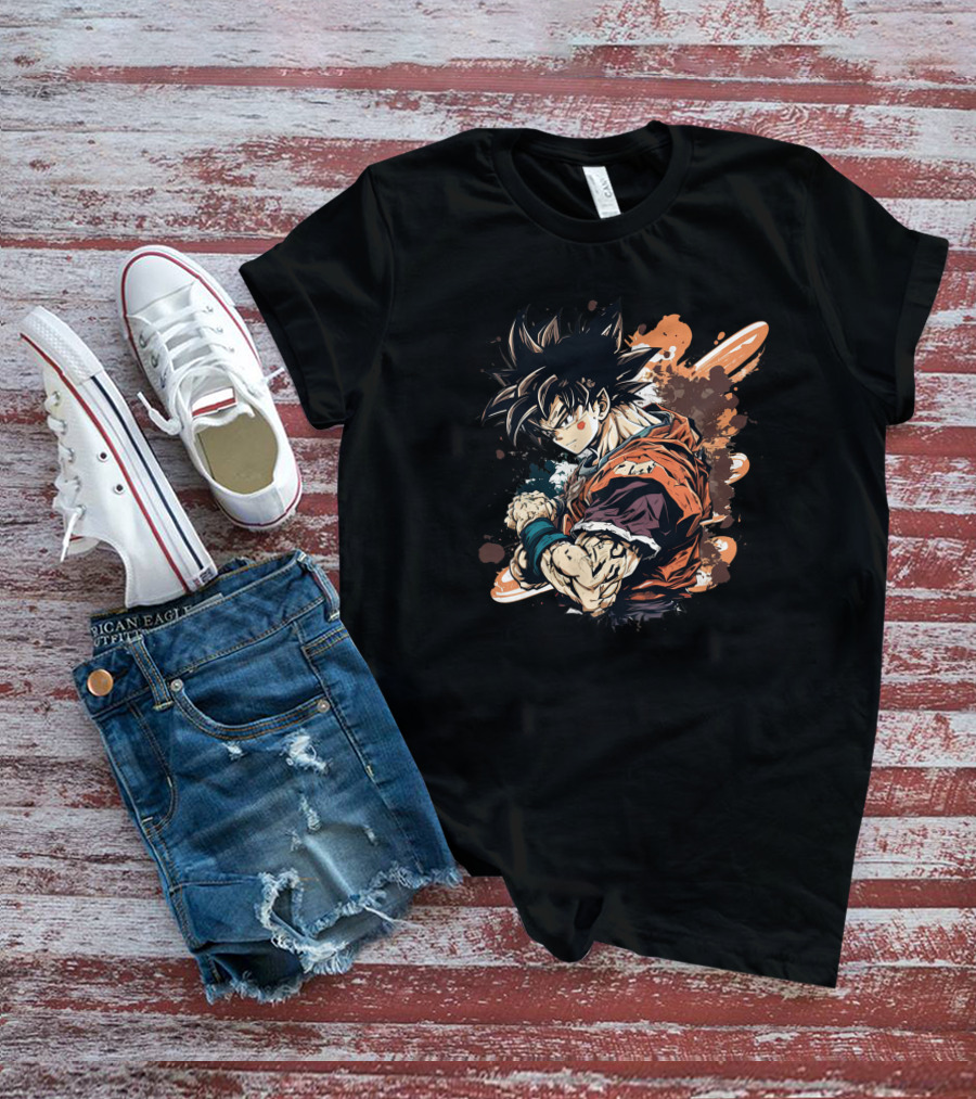 Songoku Dragon Ball Anime Manga Super Saiyan T-Shirt