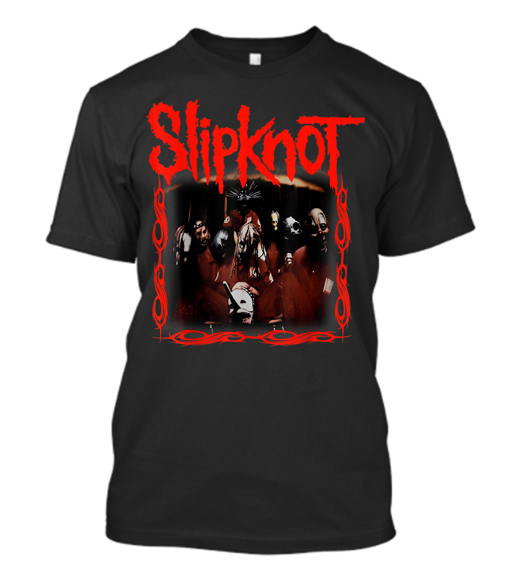 Slipknot Halloween Horror Masked Band Members T-Shirt