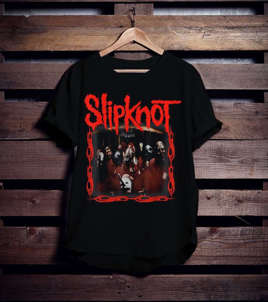 Slipknot Halloween Horror Masked Band Members T-Shirt