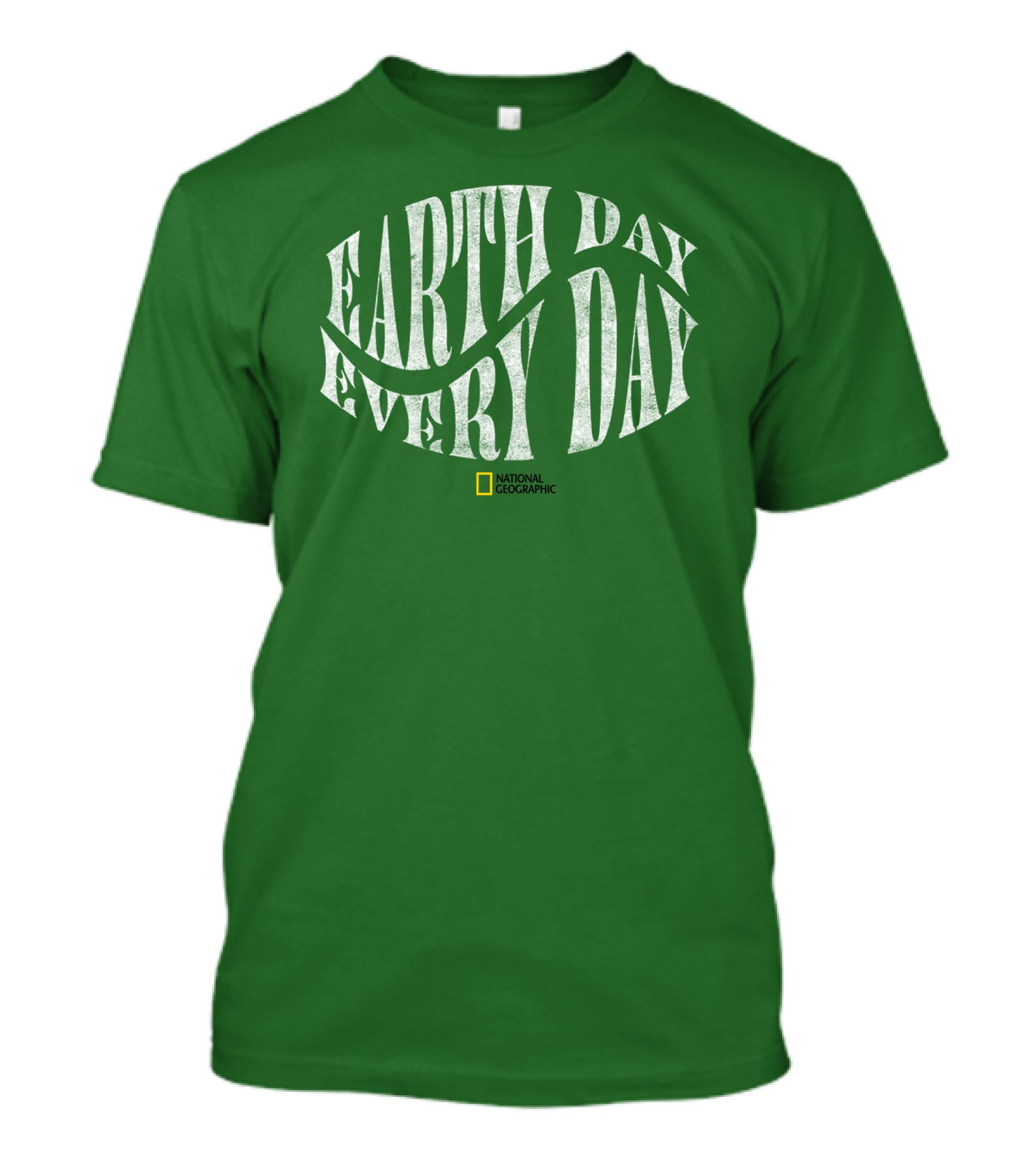National Geographic Earth Day Every Day Environmental Awareness T-Shirt