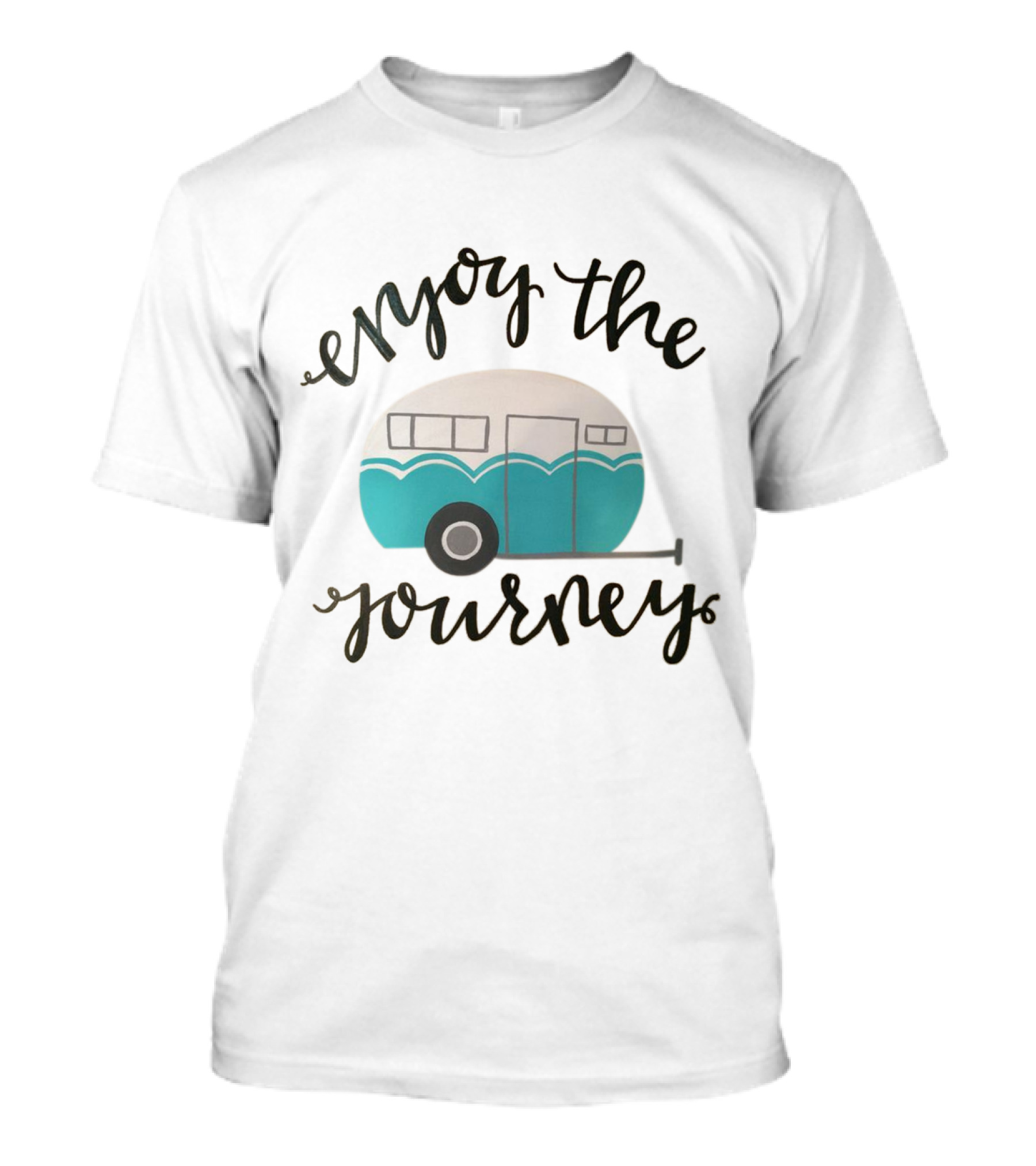 Enjoy The Journey Camper Adventure T-Shirt