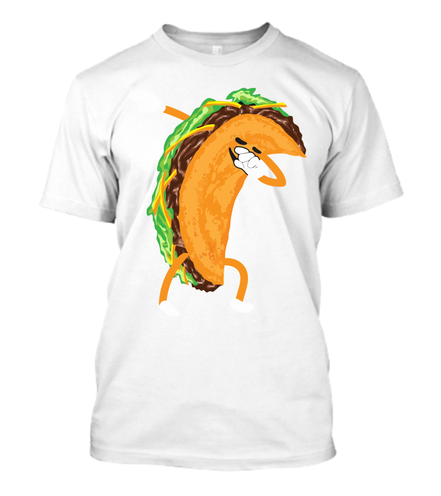 Tacos Tacos Tacos Tacos Dancing Taco Character T-Shirt