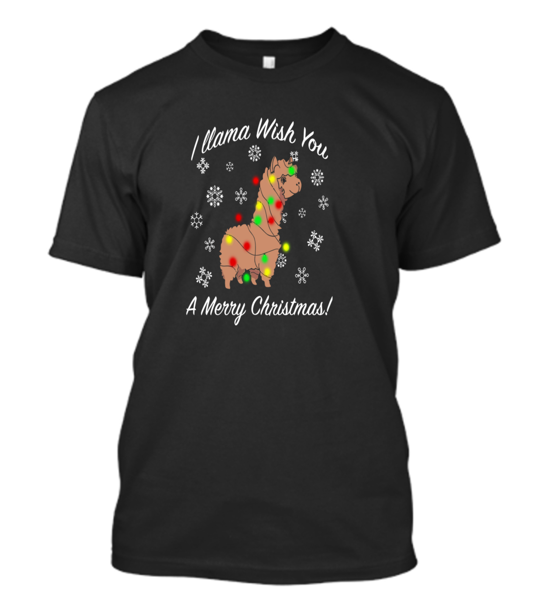 I Llama Wish You A Merry Christmas T-Shirt