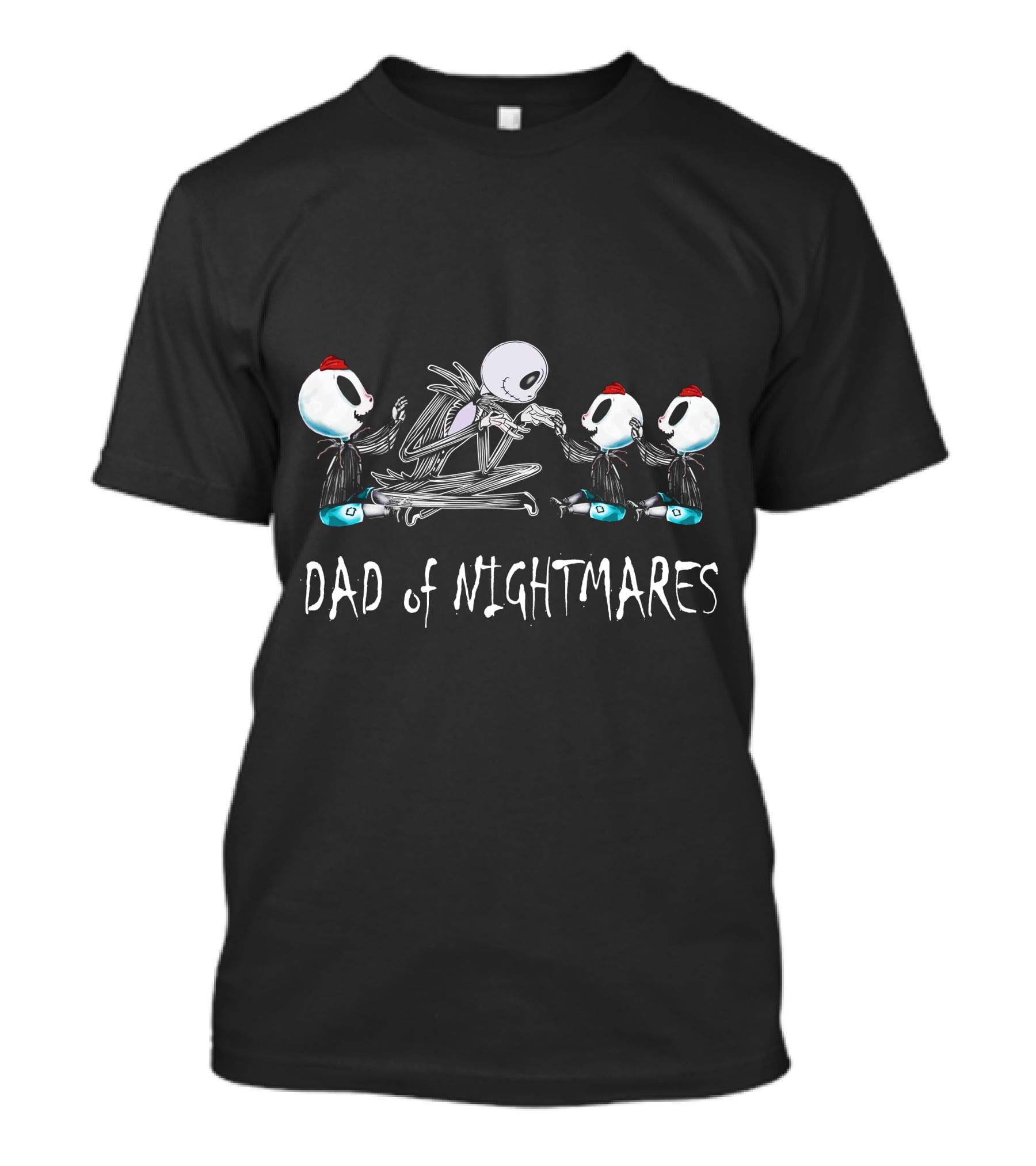 Dad Of Nightmares With 3 Boys T-Shirt