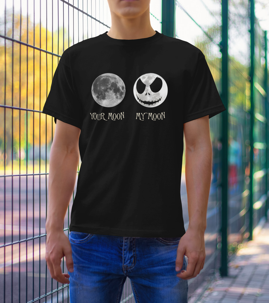 Your Moon My Moon Nightmare Before Christmas Jack Skellington T-Shirt