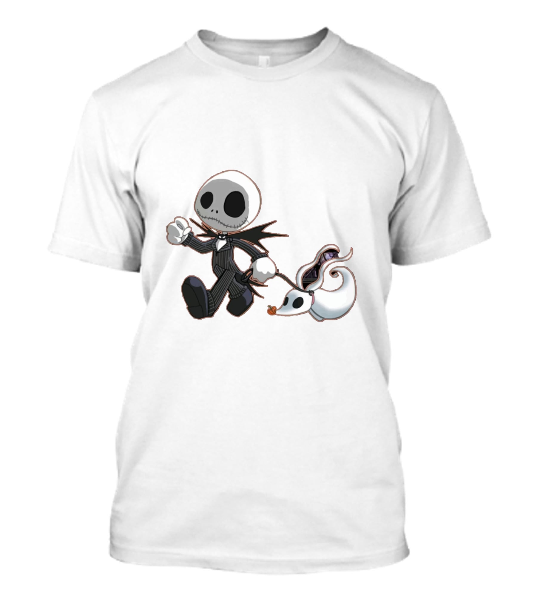 Jack Skellington And Zero Nightmare Before Christmas T-Shirt