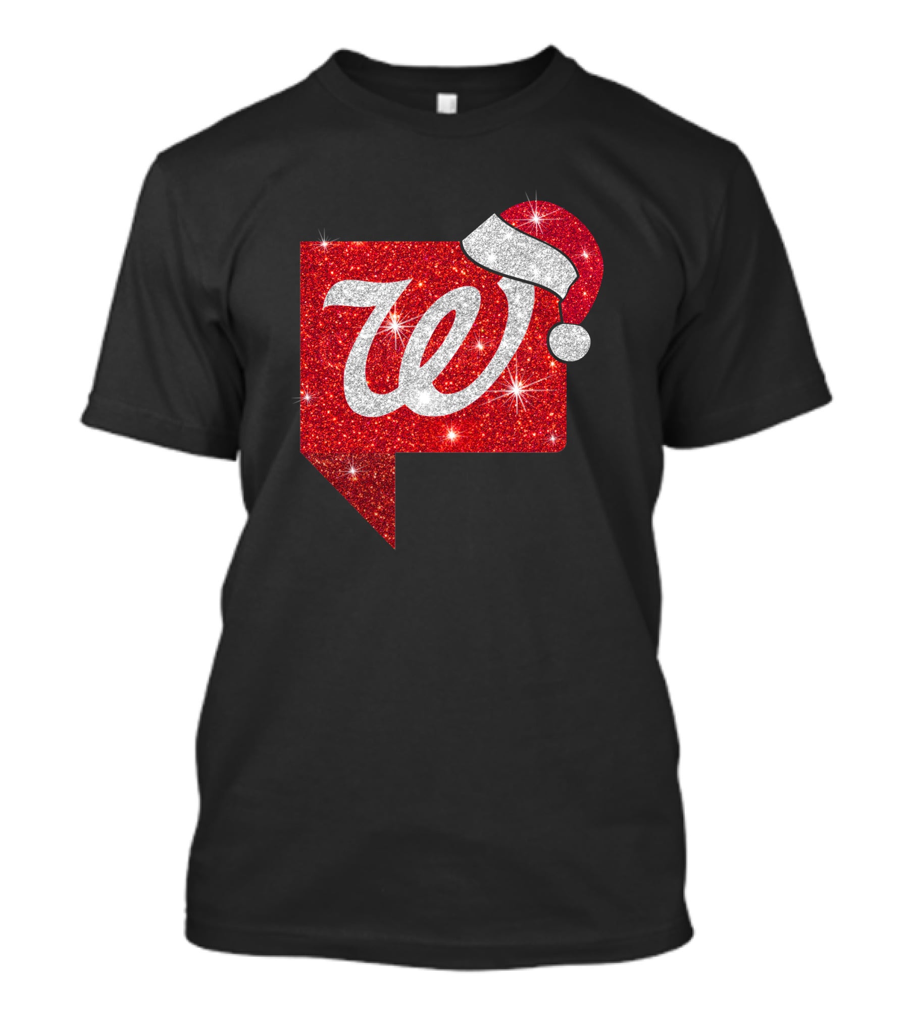 Walgreens Logo Christmas Santa Hat Holiday T-Shirt